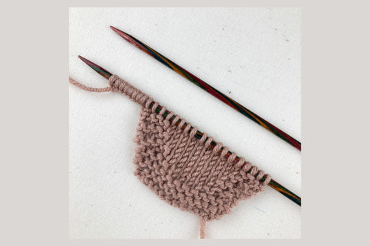 a video showing the backward loop method cast on in knitting