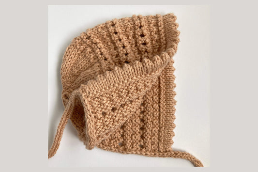 Image showing how to knit a picot edge