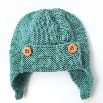 a baby aviator hat knit pattern