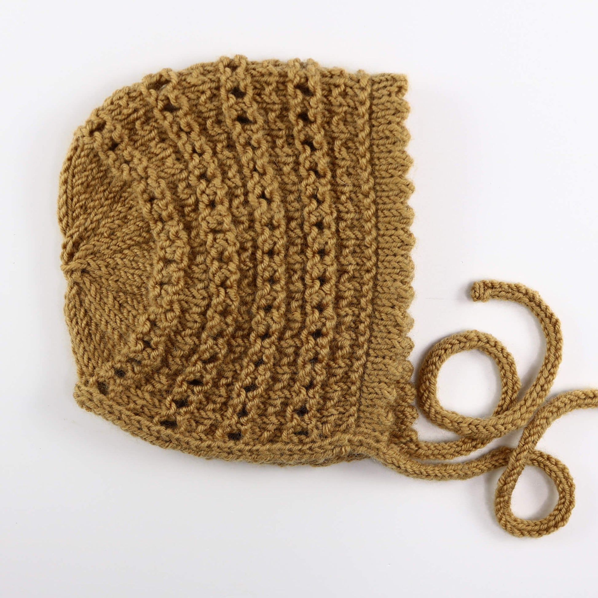 a baby bonnet knit pattern