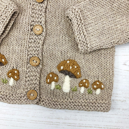 one piece baby cardigan knitting pattern