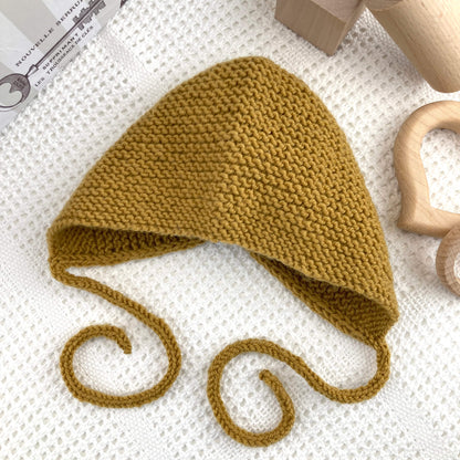 knitting pattern for a baby bonnet