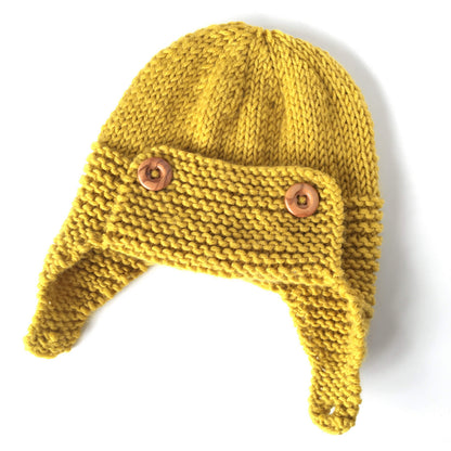 a knitting pattern for a bay pilot hat