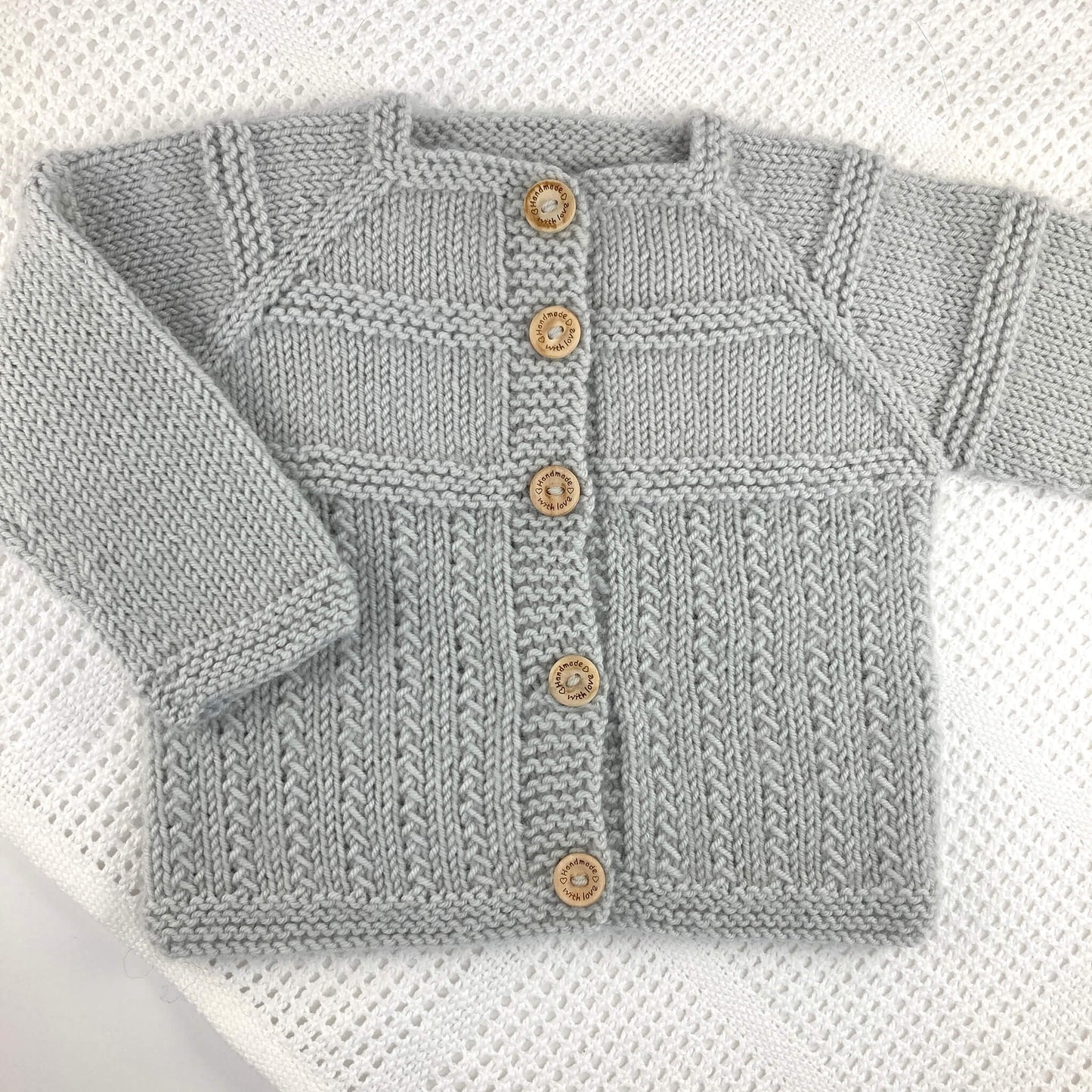 raglan baby cardigan pattern