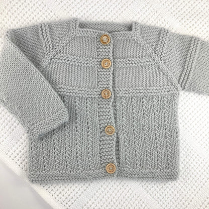 raglan baby cardigan pattern