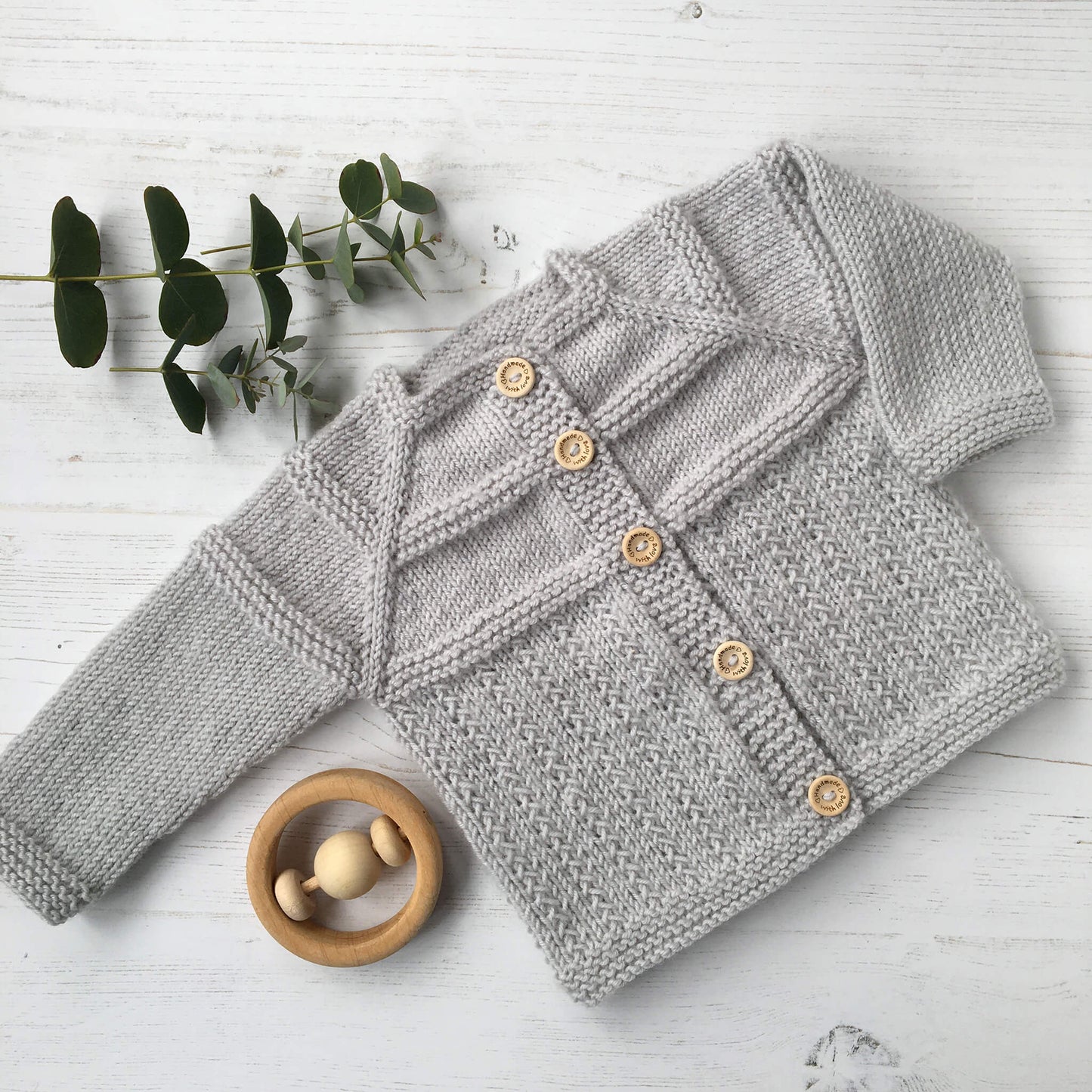 top down baby cardigan pattern